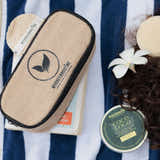 Hessian Toiletry Bag