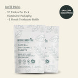 Natural Toothpaste Refill Packs