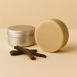 Cold pressed and essential oils combine for a rustic earthy scent 