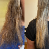 Before & After - Frizz & No Frizz