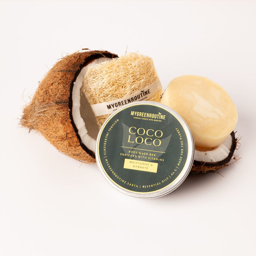 Coconut & Lemon Body Wash Bar