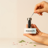 Charcoal infused, BPA free, vegan and compostable bamboo floss