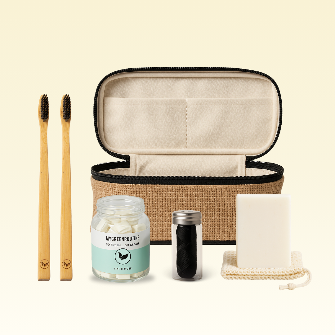 Plastic Free Toxin Free and Travel Friendly Wash Bag