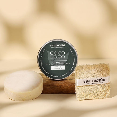 Coconut & Lemon Body Wash Bar - My Green Routine