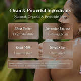 Double Butter Lavender Body Wash Bar - My Green Routine