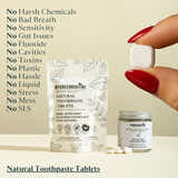 Fluoride Free Toothpaste Tablets (100pcs) - My Green Routine